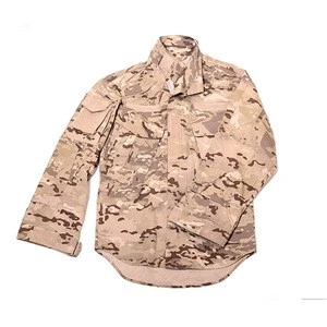 Vertical Collar breathable camouflage military combat uniform