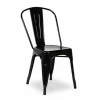 Vintage Industrial Iron Tolix Chair Jodhpur Modern Stackable Metal Dining Chair Restaurant Cafe Bar Tolix Iron Chair