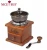Import Vintage Style Hand Coffee Mill Burr Coffee Grinder with Ceramic Hand Crank Wooden Manual Coffee Grinder from China