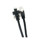 Vision Datum GigE RJ45  Cat 6 S/STP 1x screw lock horizontal DrC 3 m  data communication cable
