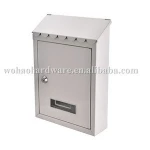 Wall Mounted Smart Stainless steel 304 Galvanized apartment mailbox