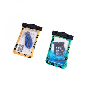 WaterProof Bag PVC Mobile Phone Cases Clear Pouch Case Water Proof Cell Phone Bag With Lanyard