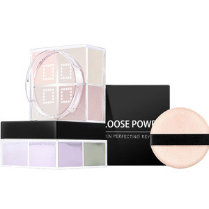 Waterproof Foundation Face Base Makeup Loose Powder Professional Private Label Oil Control Setting Mineral Powder