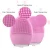 Import Waterproof IPX7 Mini Silicone Facial Cleansing Brush with LED Indicator Light from China