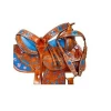 Western horse saddle and tack set