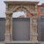 Import Western style natural Stone Marble Door for sale from China
