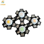 White Emitting Color Diode 3000K 4000K 5000K 6000K 18000k 1W 2W 3w High Power LED with star pcb aluminum heatsink board