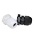 Import White or black temperature resistant waterproof nylon cable gland from China