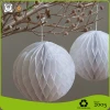 White party supplies decorative Paper Honeycomb Ball for art decorations