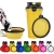 Import Wholesale 2 In 1 Pet Bowl Cup Feeder Carrying Both Food And Water Dog Travel Bottle Portable Dog Bowl from China