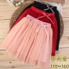 Wholesale baby girl boutique tulle tutu dresses bubble fluffy skirt for girls