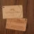 Import Wholesale bamboo or wood carving business cards printed on wood from China