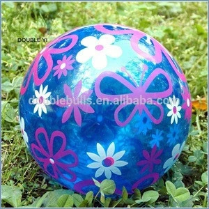 wholesale custom Inflatable pvc bouncy rubber balls/ promotion inflatable bouncy rubber beach balls