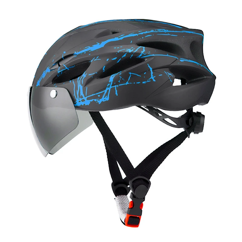 Wholesale Custom Mountain Bike Helmet Bike MTB Road/Racing Bicycle Helmet Riding Equipment Visor Cycling Helmet