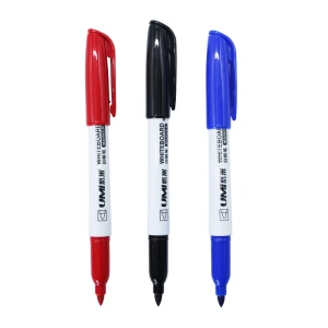 Wholesale custom  Muti-color ink dry blue whiteboard dry erasable marker set for school office stationery