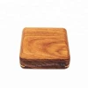 wholesale Custom solid wood made high-end Nature colour small jewelry box ring display box