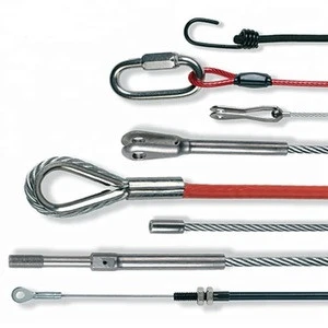 Wholesale Customized Safety Steel Wire Rope Sling Cable with Swaged End Terminals