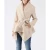 Import Wholesale Customized Women High Quality Casual Wide Turn-Down Shawl Collar Ladies Wool Trench Coat from China
