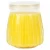 Import Wholesale empty striped  glass yogurt jar with plastic lid from China