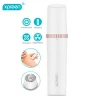 Wholesale Facial hair mini epilator for Women Painless lady electric hair remover  bikini trimmer battery operated