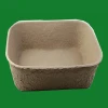 Wholesale garden supplies with paper pulp molded flower pots,peat pots