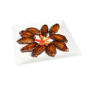 Wholesale Instant Frozen Food ISO Certified Baked BBQ Chicken Wings