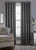 Import Wholesale luxury Eyelet blackout ready made curtain for living room sets from China