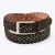 Import wholesale men PU braided knitted belt from China