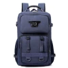 Wholesale mochila canvas rucksack travel outdoor canvas backpack bag