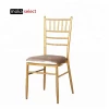 Wholesale New Design Ghost Transparent Crystal Clear Acrylic Resin Chiavari Tiffany Chair in White Golden Blue Champagne Red