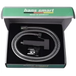 Wholesale Ningbo Square Brass Shattaf Set Bidet Spray Bathroom Shattaf Black Toilet Bidet Sprayer Set
