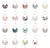 wholesale price 2021 new fashion easy cleaning infant bib lace-up cotton print lace cute o-neck comfortable baby saliva towel