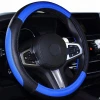 Wholesale PU Leather Universal Car Steering Wheel Cover For Car