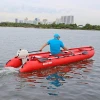 Wholesale PVC inflatable kayak/Customized canoe for water sport