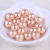 Import wholesale round shape shell pearl half drilled for making earrings from China