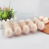 Wholesale Stackable Recycled 15 Holes Egg Packaging Carton Plastic Clamshell Blister Egg Tray
