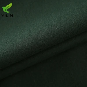 wholesale suit recycled blended woven woolen melton polyester tweed wool fabric