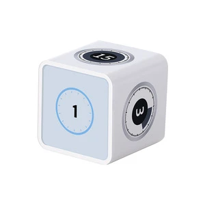 Wholesale Time Timer Digital USB Charge Cube Timer Mini Kitchen Timer
