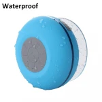 Wholesale waterproof suction cup shower bluetooth speaker IPX5 portable mobile phone wireless mini speaker