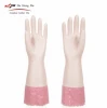 wholesale white breathable acid-alkali household latex gloves