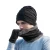 Import Wholesale Winter Warm Knitted Scarf Beanie Hat and Gloves Set Men &amp; Women&#x27;s Soft Stretch Hat Scarf and Mitten Set from China