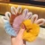 Import Wholesale Women Solid Color Adjustable Hair Tie Baby Girl Elastic Hair Bands Scrunchies from China