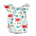 wholesale yawoo cute little baby girls gymnastics floral print training leotards dancewear clothing