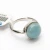 Import Wholesaler Silver High Quality Aquamarine Round Gemstone Ring from China