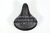 Wide bicycle saddle with spring for city bikes