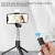 Import Wireless Flexible Selfie Stick Tripod 3-in-1 Mini 360 Degree Selfie Stick Handheld Telescopic Fill Light Selfie Stick from China