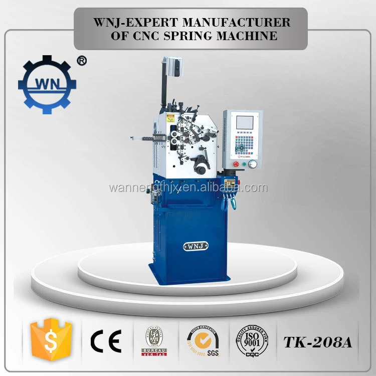 WNJ Trademark TK208C 2Axis CNC Spring Coiling Machine