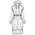 Import Women EVA Transparent Raincoat Lightweight Rainwear Waterproof Rain Jacket with Belt from China