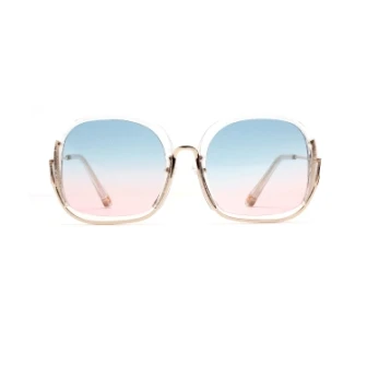 Women Square Sunglasses Oversized Vintage Luxury Fashion Eyewear Shades UV400 Male Female glasses Big