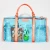 Import Women Transparent Duffle Beach Bag Jelly Holographic Tote Bag Clear Pvc Handbag Plastic Package Bags for Clothes from China